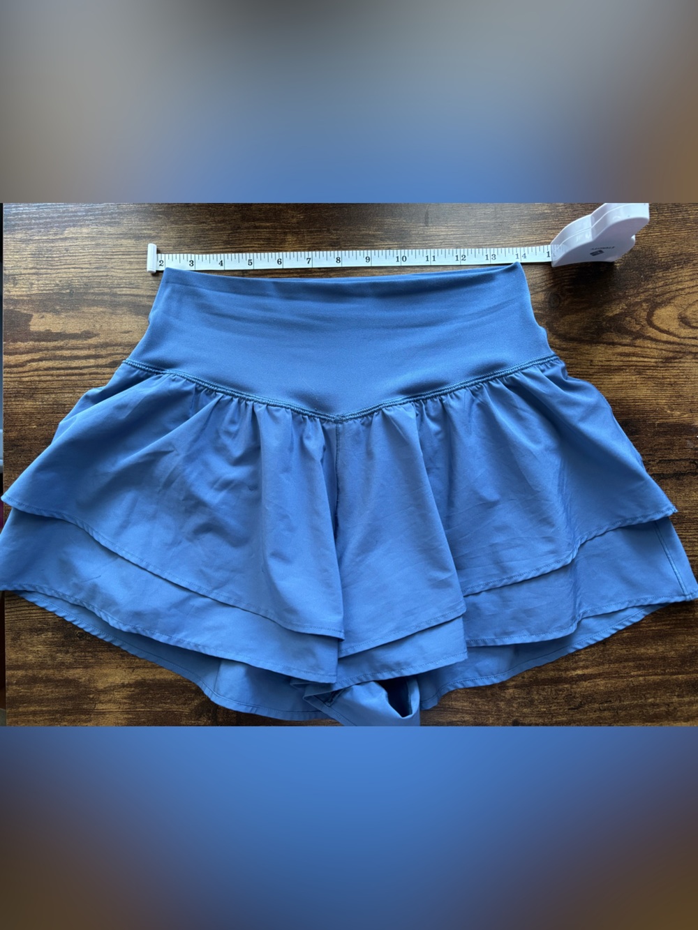 OFFLINE by Aerie Real Me Bubble Tennis Skort Medium Blue - Worn Once